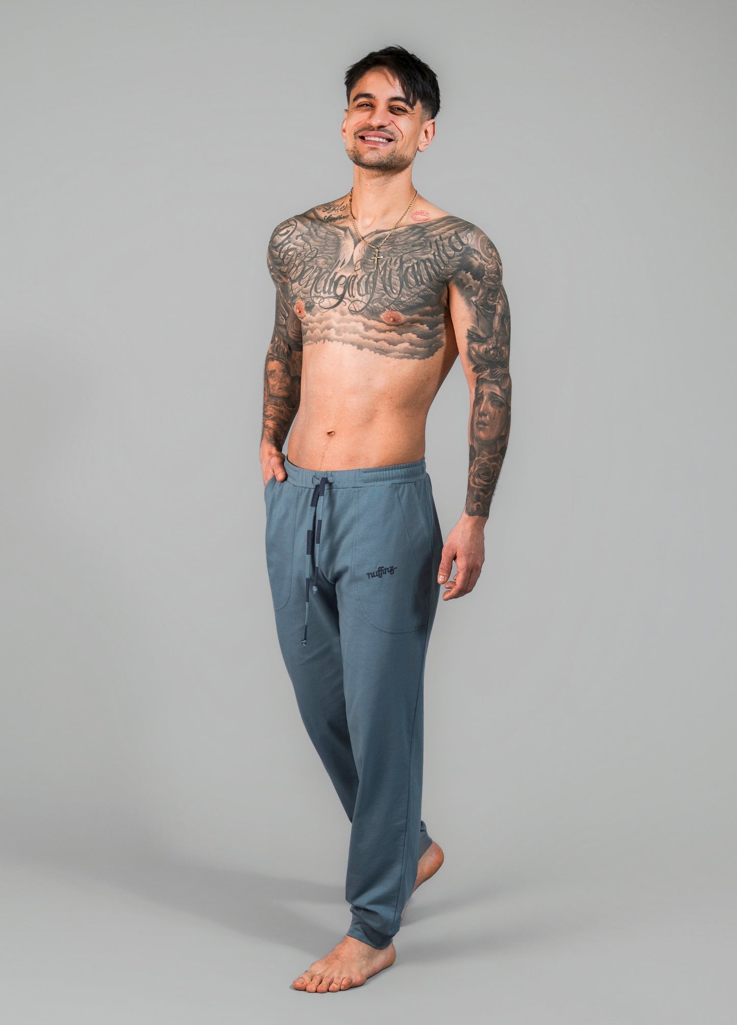 BLUE MIRAGE PAJAMA PANTS