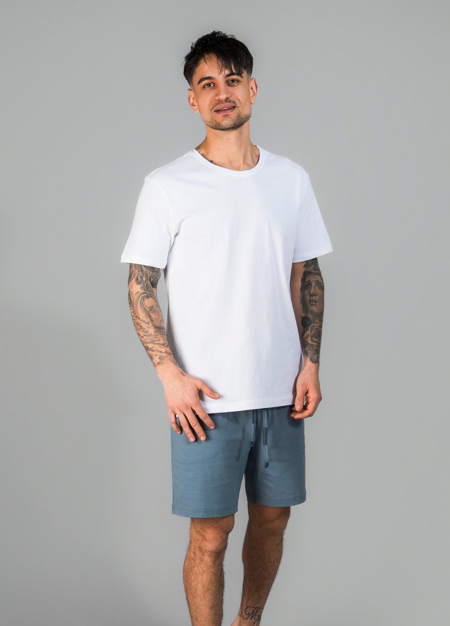 BLUE MIRAGE PYJAMA SHORTS