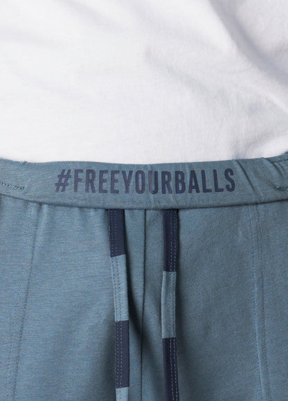 BLUE MIRAGE PYJAMA SHORTS