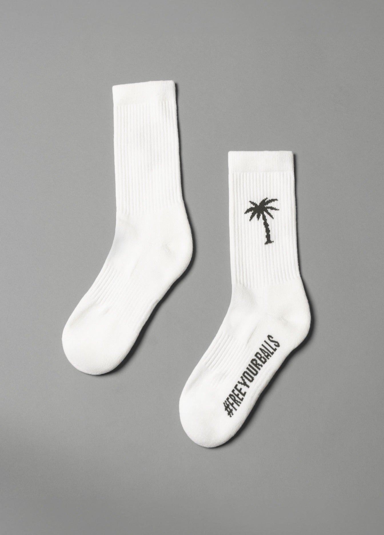 OAT MILK PALM SOCKS