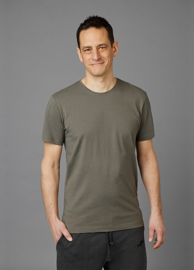 PRIME SMOKEY OLIVE SLIM FIT T-SHIRT