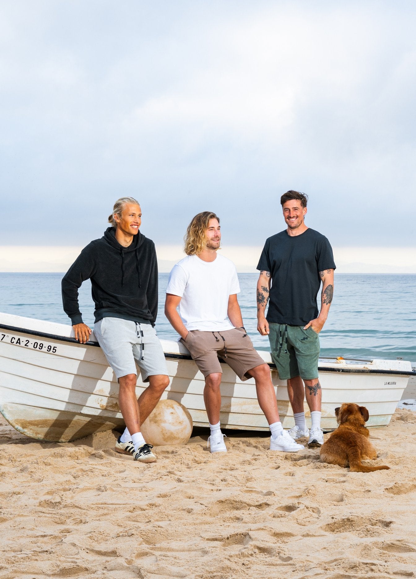 MIRAGE GREY TOWEL SHORTS