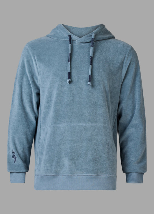 MIRAGE BLUE TOWEL HOODIE