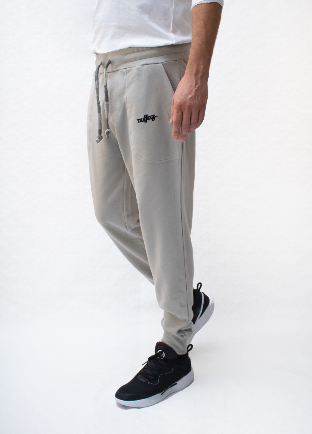 GHOST GREY SOLID PANTS