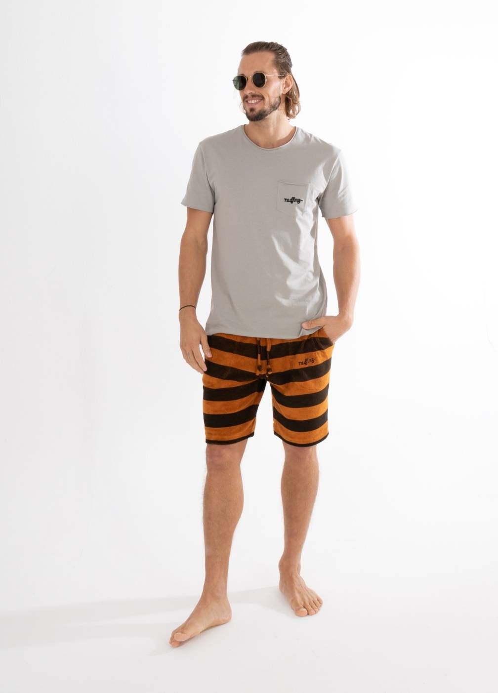 PUMPKIN SPICE TOWEL SHORTS ST