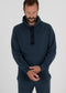 nuffinz the longs hoodie sea storm organic cotton front
