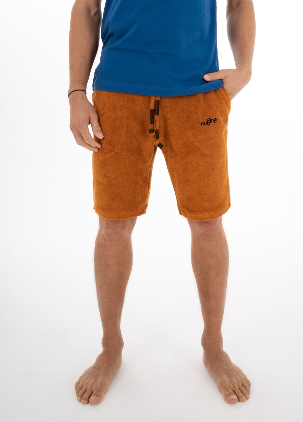 PUMPKIN SPICE TOWEL SHORTS