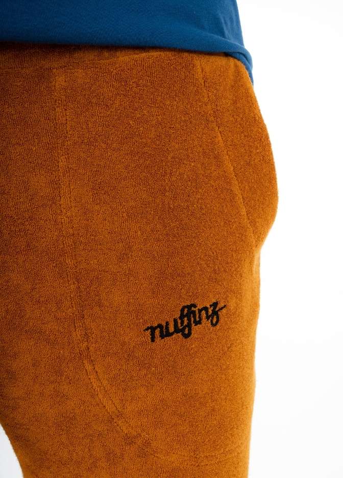 PUMPKIN SPICE TOWEL SHORTS